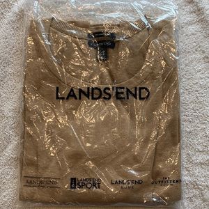Lands End 100% Supima Cotton long sleeve sweater